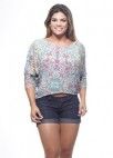 BLUSA MG ESTILO FLOR ESTAMPADA